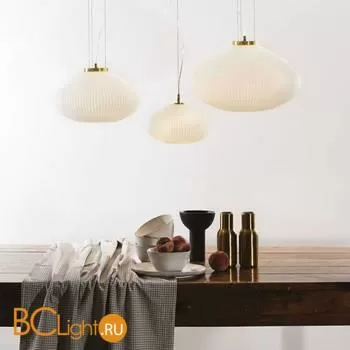 Подвесной светильник Ideal Lux PLISSE' SP1 D25 OTTONE SATINATO 285177 - Фото 0