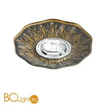 Встраиваемый спот (точечный светильник) Ideal Lux Polka Brunito 115580