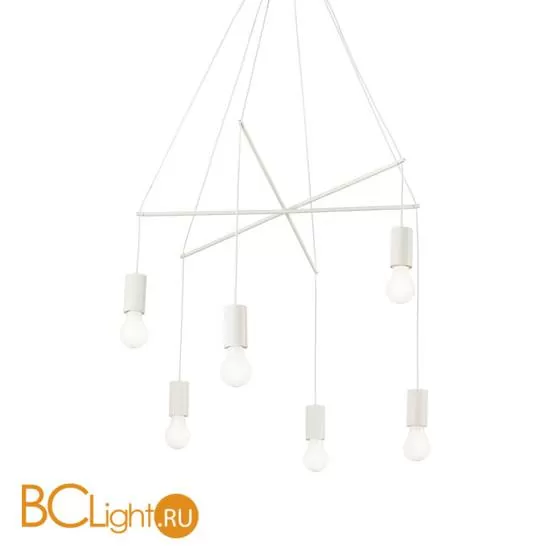 Подвесной светильник Ideal Lux Pop SP6 Bianco 186795