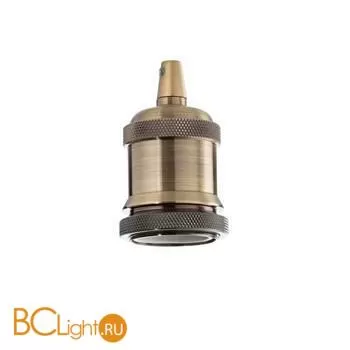 Запчасть Ideal Lux PORTALAMPADA E27 GHIERA OTTONE BRUNITO 249216