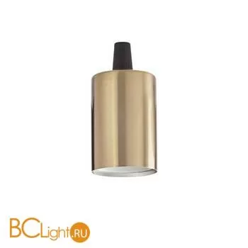 Запчасть Ideal Lux PORTALAMPADA E27 LISCIO OTTONE BRUNITO 249247