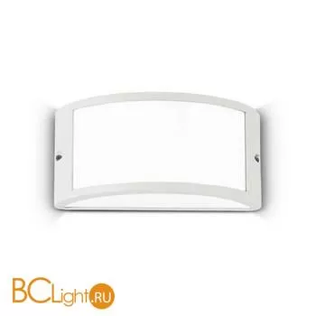 Уличный настенный светильник Ideal Lux Rex-1 AP1 Bianco 092393