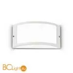 Уличный настенный светильник Ideal Lux Rex-1 AP1 Bianco 092393