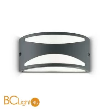 Уличный настенный светильник Ideal Lux Rex-3 AP1 Antracite 092447