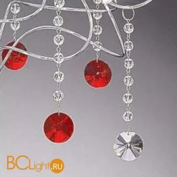 Настенный светильник Ideal Lux Rubens Rubens AP5 Rosso - Фото 0