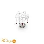 Настенный светильник Ideal Lux Rubens Rubens AP5 Rosso