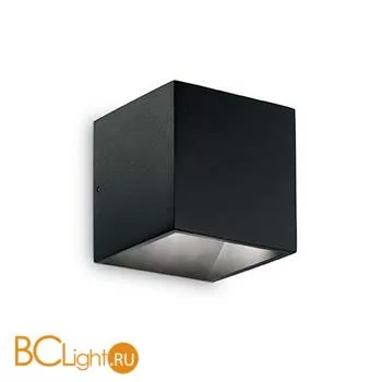 Уличный настенный светильник Ideal Lux Rubik Ap1 Nero 142302