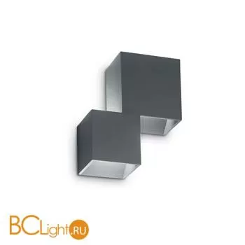 Уличный настенный светильник Ideal Lux Rubik AP2 ANTRACITE 187341