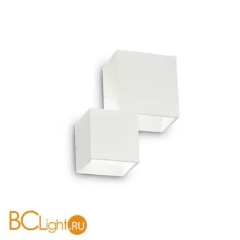 Уличный настенный светильник Ideal Lux Rubik AP2 BIANCO 187358