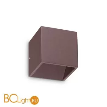 Уличный настенный светильник Ideal Lux RUBIK AP1 COFFEE
