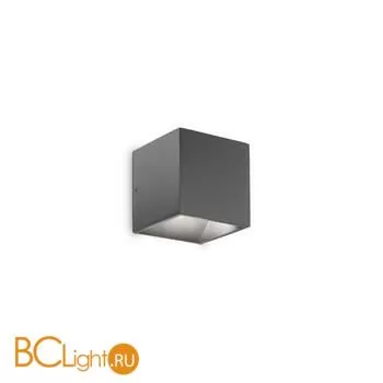 Уличный настенный светильник Ideal Lux RUBIK AP1 D10 ANTRACITE 3000K 247083