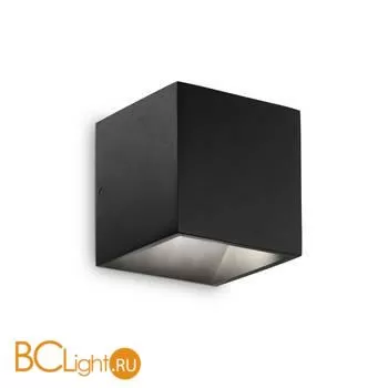 Уличный настенный светильник Ideal Lux RUBIK AP1 D10 NERO 3000K 269320
