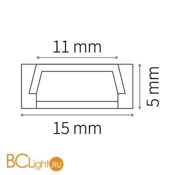 Профиль Ideal Lux SLOT SUR D15xD5 3000 mm WH - Схема