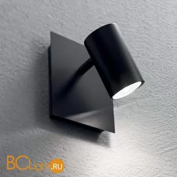 Настенный светильник Ideal Lux Spot AP1 Nero 115481