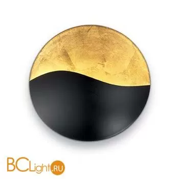 Настенный светильник Ideal Lux Sunrise Ap4 Nero E Oro 133300