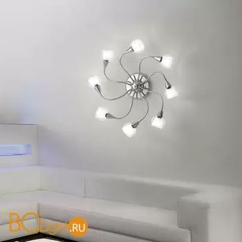 Потолочная люстра Ideal Lux TENDER PL8 TRASPARENTE 004211 - Фото 0