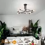 Люстра Ideal Lux TRIUMPH PL8 NERO 242378 - Фото 0