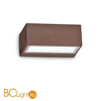 Уличный настенный светильник Ideal Lux TWIN AP1 COFFEE 213330