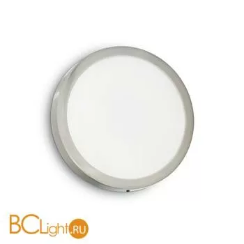 Потолочный светильник Ideal Lux Universal 24W ROUND NICKEL 141480