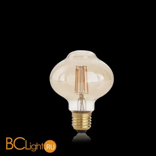 Лампа Ideal Lux E27 BOLLA 4W 2200K CRI80 AMBRA 201283
