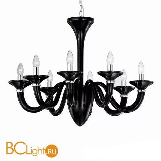 Люстра Ideal Lux WHITE LADY SP8 NERO 020518