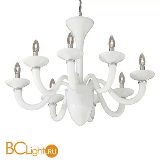 Люстра Ideal Lux WHITE LADY SP8 BIANCO 019390