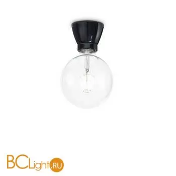 Потолочный светильник Ideal Lux WINERY PL1 NERO 155142