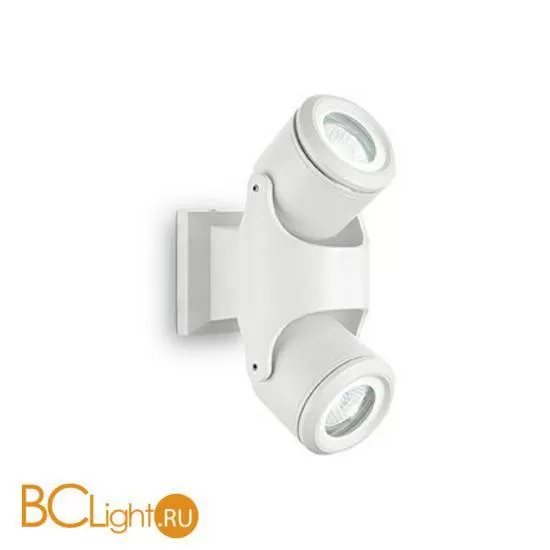 Уличный настенный светильник Ideal Lux Xeno Ap2 Bianco 129495