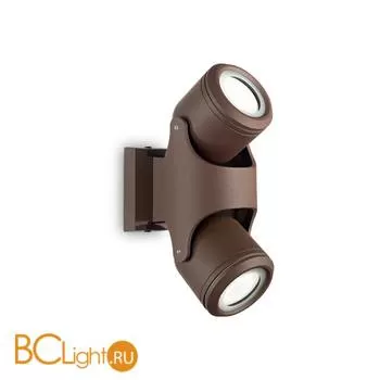 Уличный настенный светильник Ideal Lux XENO AP2 COFFEE