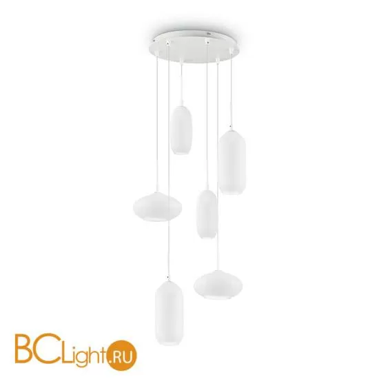 Подвесной светильник Ideal Lux Yoga SP6 Bianco 173016