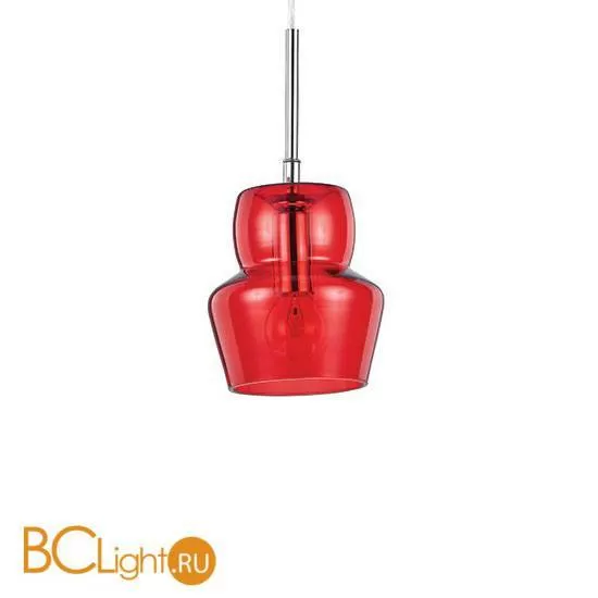 Подвесной светильник Ideal Lux Zeno SP1 Small Rosso 003474