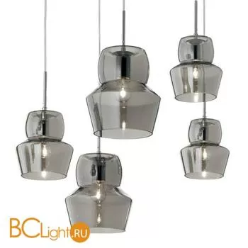 Подвесной светильник Ideal Lux Zeno SP5 Grigio 099590