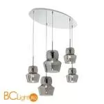 Подвесной светильник Ideal Lux Zeno SP5 Grigio 099590 - Фото 0