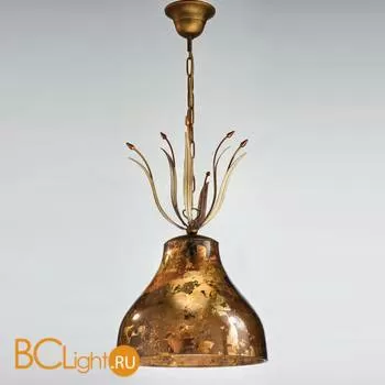 Подвесной светильник IDL Acacia 330/1SG Amber ivory leaves V387/186/42