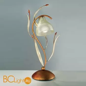 Настольная лампа IDL Acacia 330/1L Amber ivory leaves V369/187/30