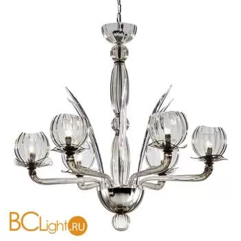 Люстра IDL Afrodite 558/6 chrome smoke grey
