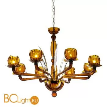 Люстра IDL Afrodite 558/8 gold tobacco
