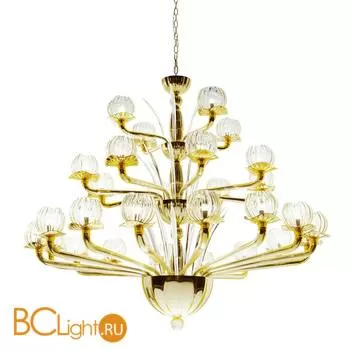 Люстра IDL Afrodite 558/16+8+4 gold gold mirrored