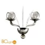 Бра IDL Afrodite 558/2A chrome smoke grey