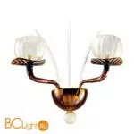 Бра IDL Afrodite 558/2A gold tobacco with paglierino