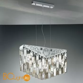 Подвесной светильник IDL Alexandra 404/3 MIRROR + BRONZE