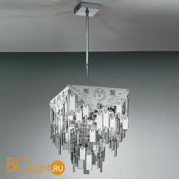 Потолочный светильник IDL Alexandra 404/4T MIRROR + FUME