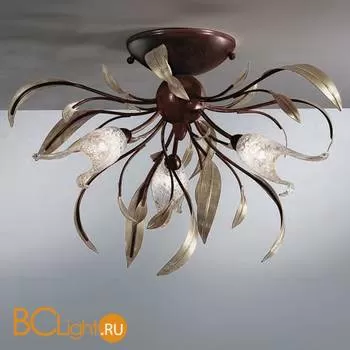 Потолочная люстра IDL Alloro 319/3PF Grigio narvalo V336/175/22