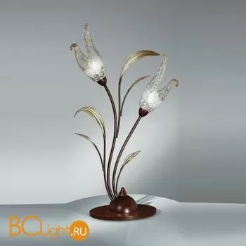 Настольная лампа IDL Alloro 319/2L Grigio narvalo V336/175/22