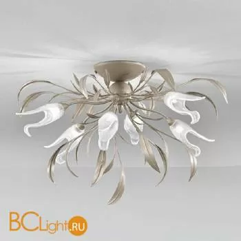 Потолочная люстра IDL Alloro 319/6PF Ecru Milk White