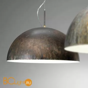 Подвесной светильник IDL Amalfi 482/50 brown corten / satin white inside