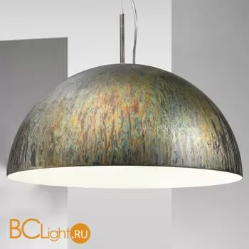 Подвесной светильник IDL Amalfi 482/90 silver corten / satin white inside