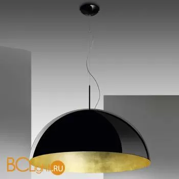 Подвесной светильник IDL Amalfi 482/72 glossy laquer black / gold leaf inside