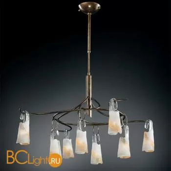 Люстра IDL Cantu 367/8 Amber