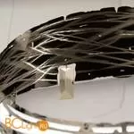 Подвесной светильник IDL Castle 602/60 striated black nickel - Фото 0